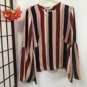 BCBG Flared sleeve Blouse